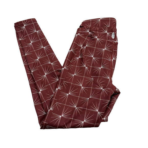 Free People Movement High Rise Cut Out Sneak Peak Printed Legging Size Medium - Picture 8 of 15